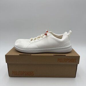 Pulltop Shoes Felix Knit Sneaker – White – EU Size 38